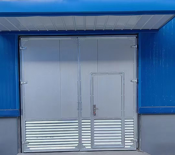 可克达拉工业平开门