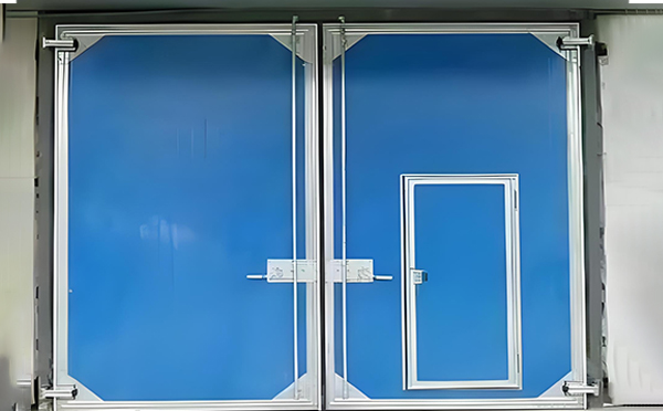 可克达拉工业平开门