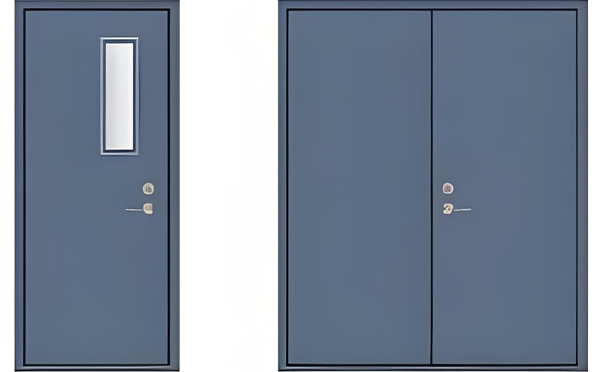 可克达拉钢制防火门