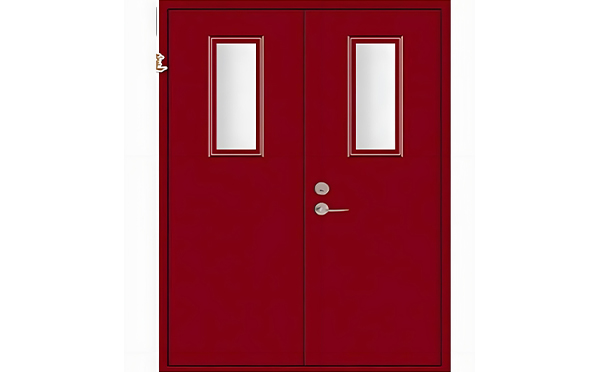 可克达拉木质防火门