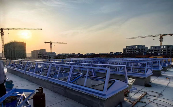 可克达拉消防排烟窗工作原理