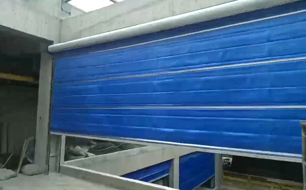 大型物流园区完成可克达拉防火门整体安装工程