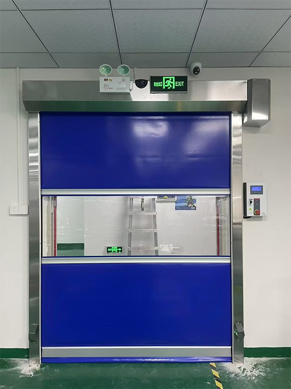 可克达拉快速可克达拉卷帘门在冷链物流仓储区的应用实践